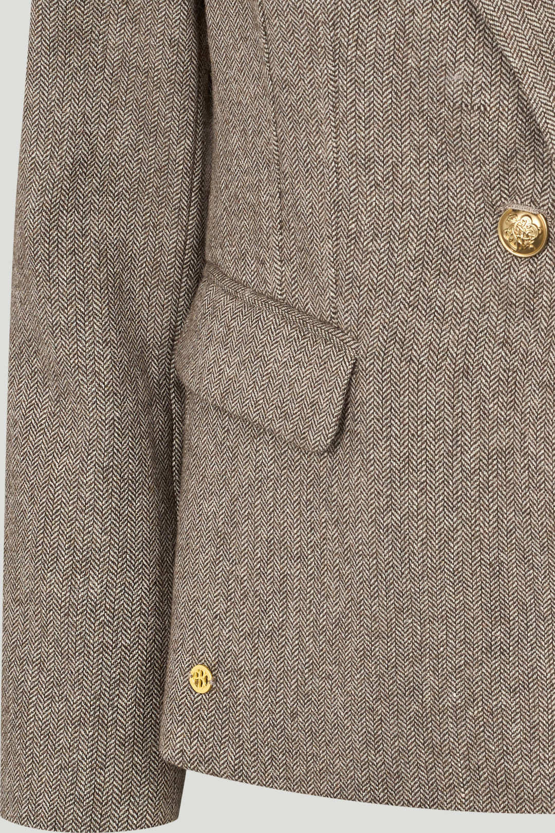 PBO PBOVerato kort blazer BLAZERJACKETS 168 Soft brown