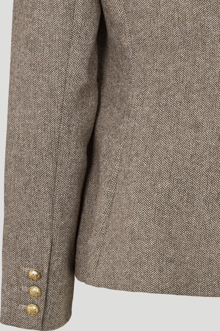 PBO PBOVerato kort blazer BLAZERJACKETS 168 Soft brown
