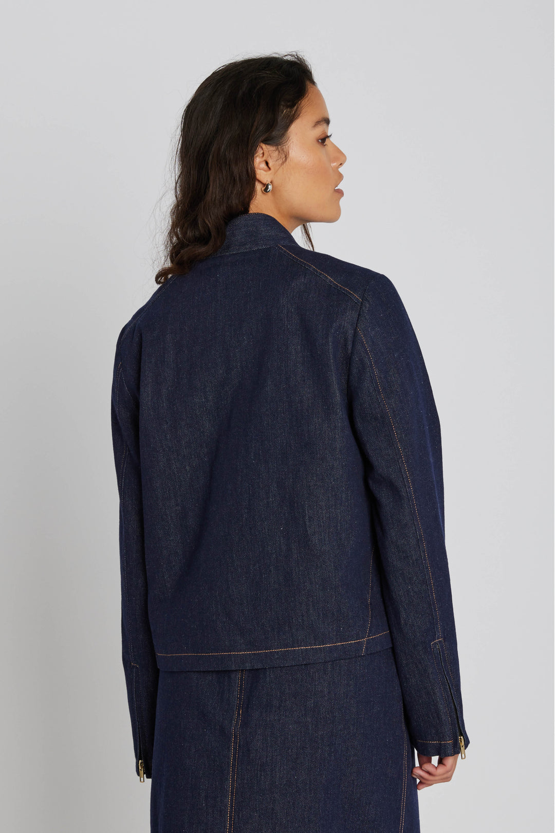 PBO PBOVidana denimjakke OUTERWEAR 253 Dark denim