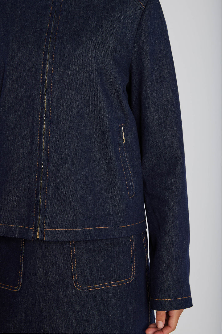 PBO PBOVidana denimjakke OUTERWEAR 253 Dark denim