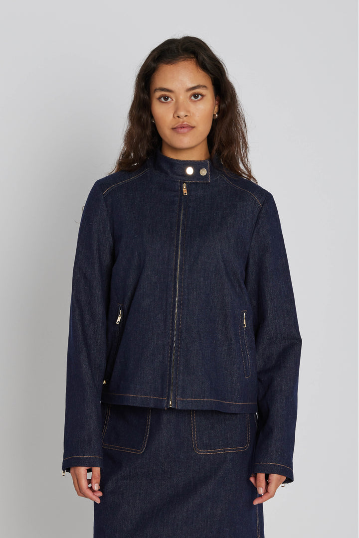 PBO PBOVidana denimjakke OUTERWEAR 253 Dark denim