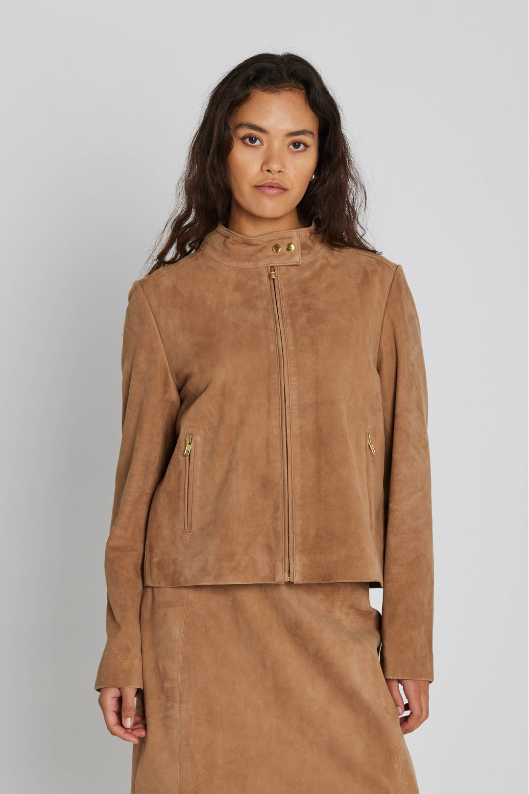 PBO PBOVidana ruskindsjakke OUTERWEAR 142 Camel