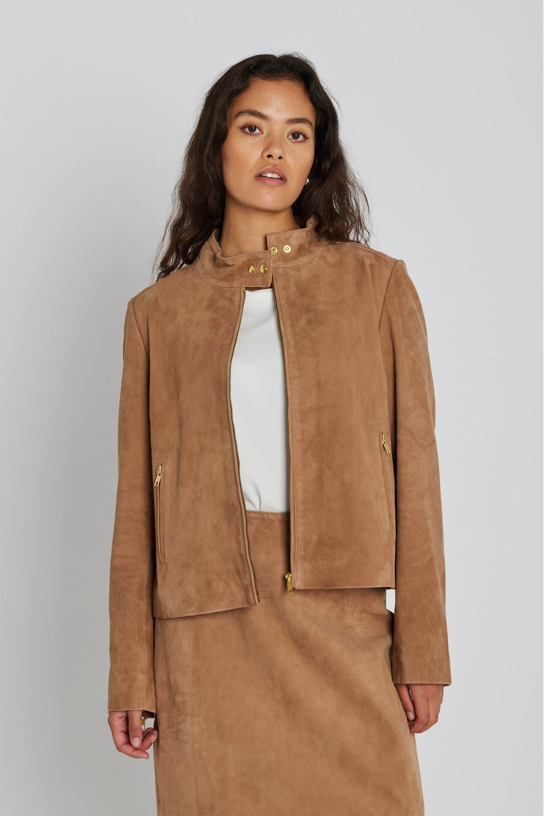 PBO PBOVidana ruskindsjakke OUTERWEAR 142 Camel