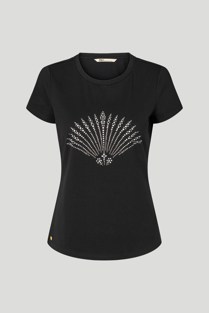 PBO PBOVifta T-shirt T-SHIRTS Sort