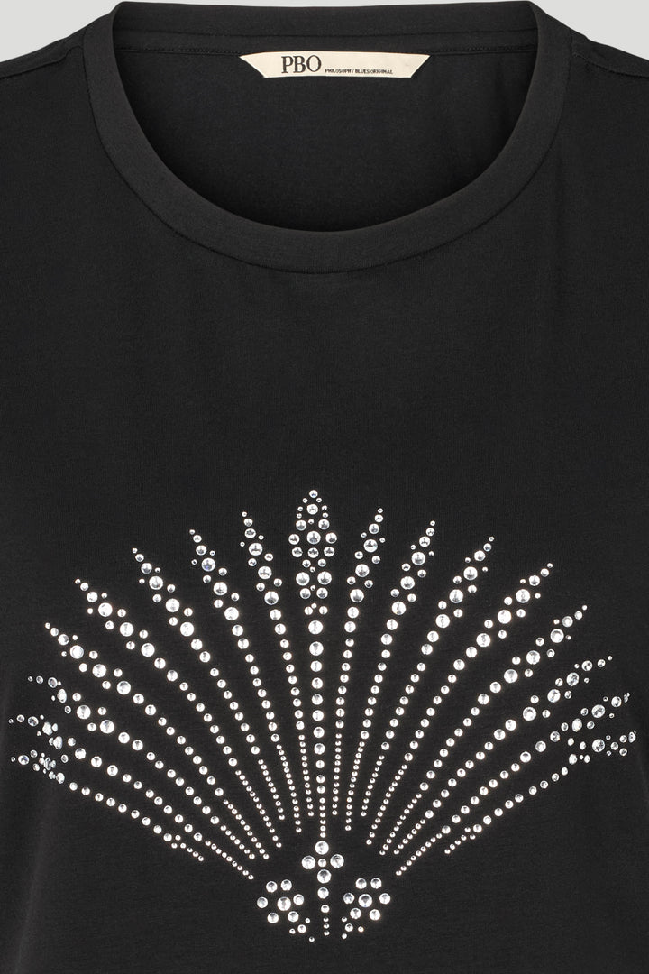 PBO PBOVifta T-shirt T-SHIRTS Sort