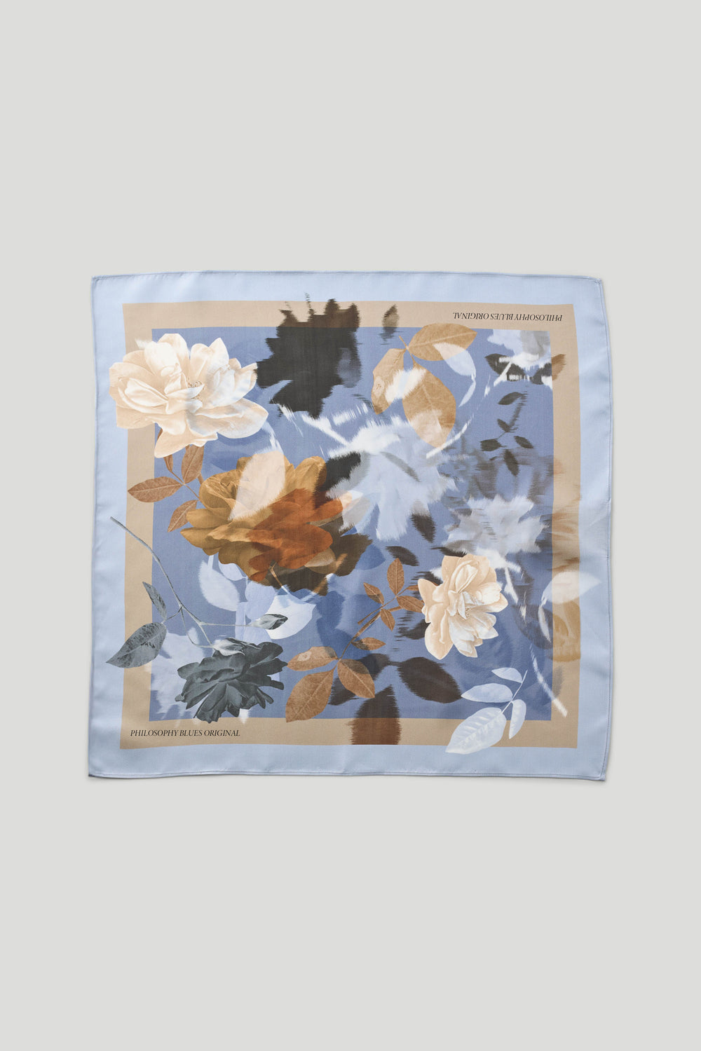 PBO PBOWildflower tørklæde ACCESSORIES 687 Dark flower print