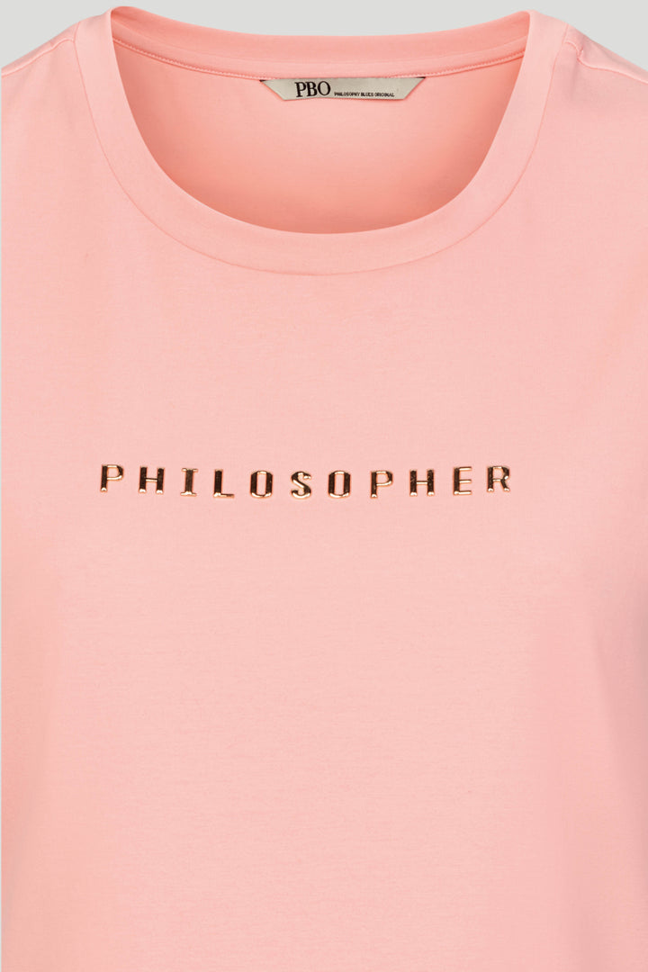 PBO Philosopher SS T-shirt T-SHIRTS 342 Peach