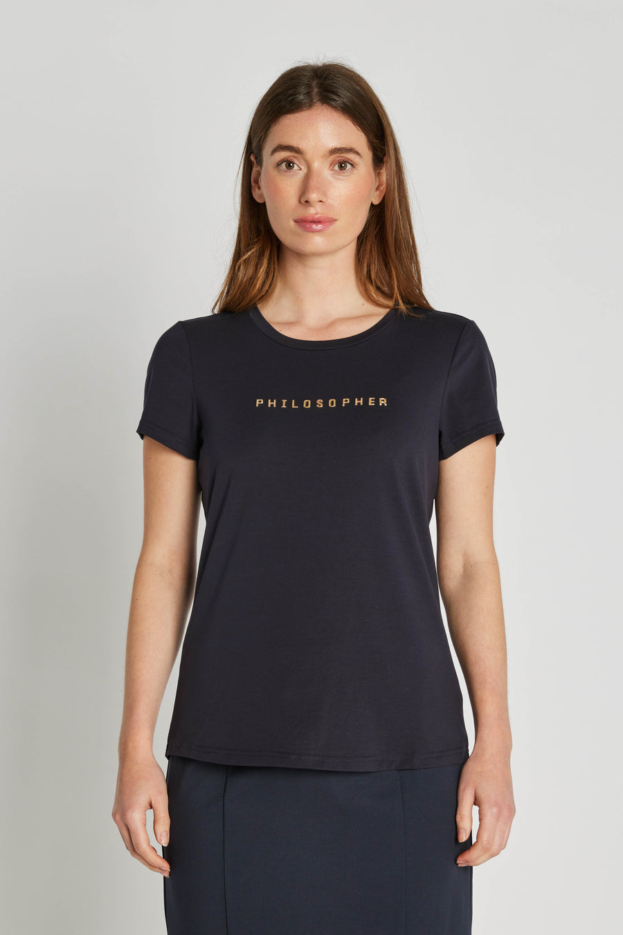 PBOPhilosopher kortærmet T-shirt - Midnight