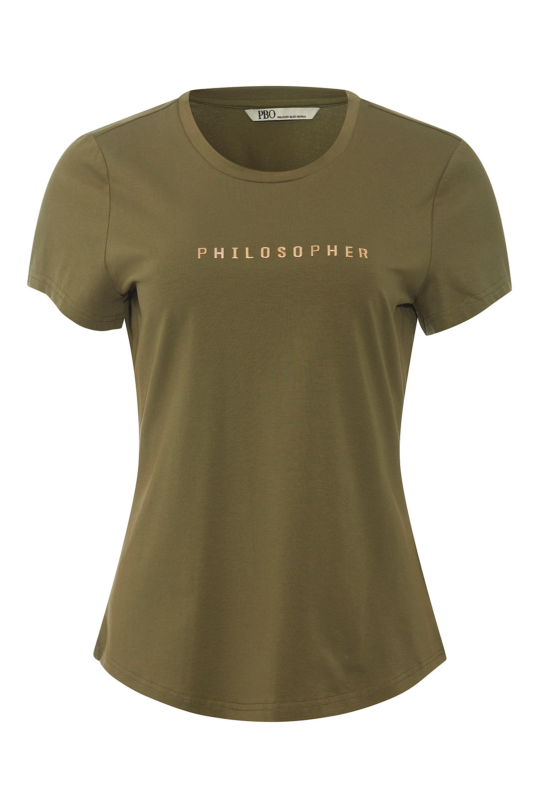 PBO Philosopher T-shirt T-SHIRTS 516 Burnt olive