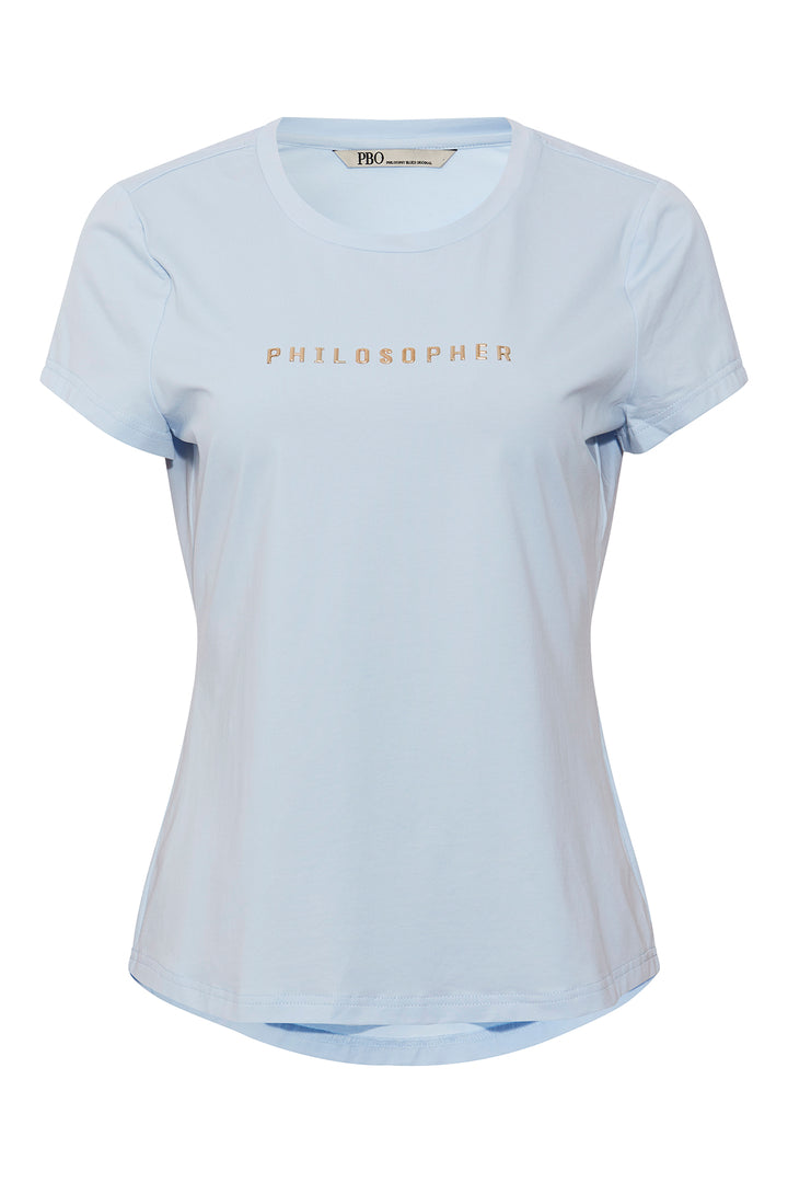 PBO Philosopher T-shirt T-SHIRTS 213 Sky blue