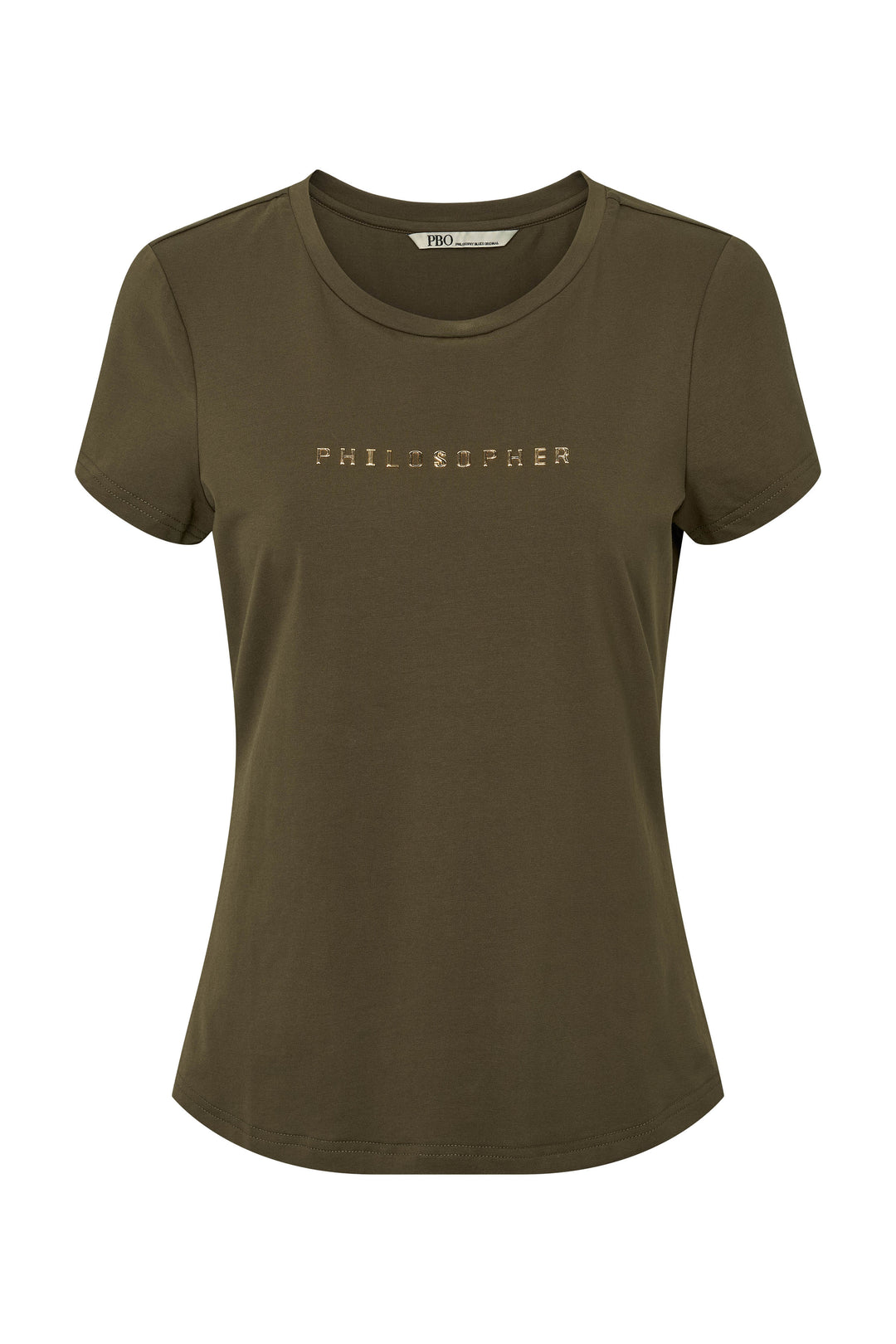 PBO Philosopher T-shirt T-SHIRTS 567 Brown army