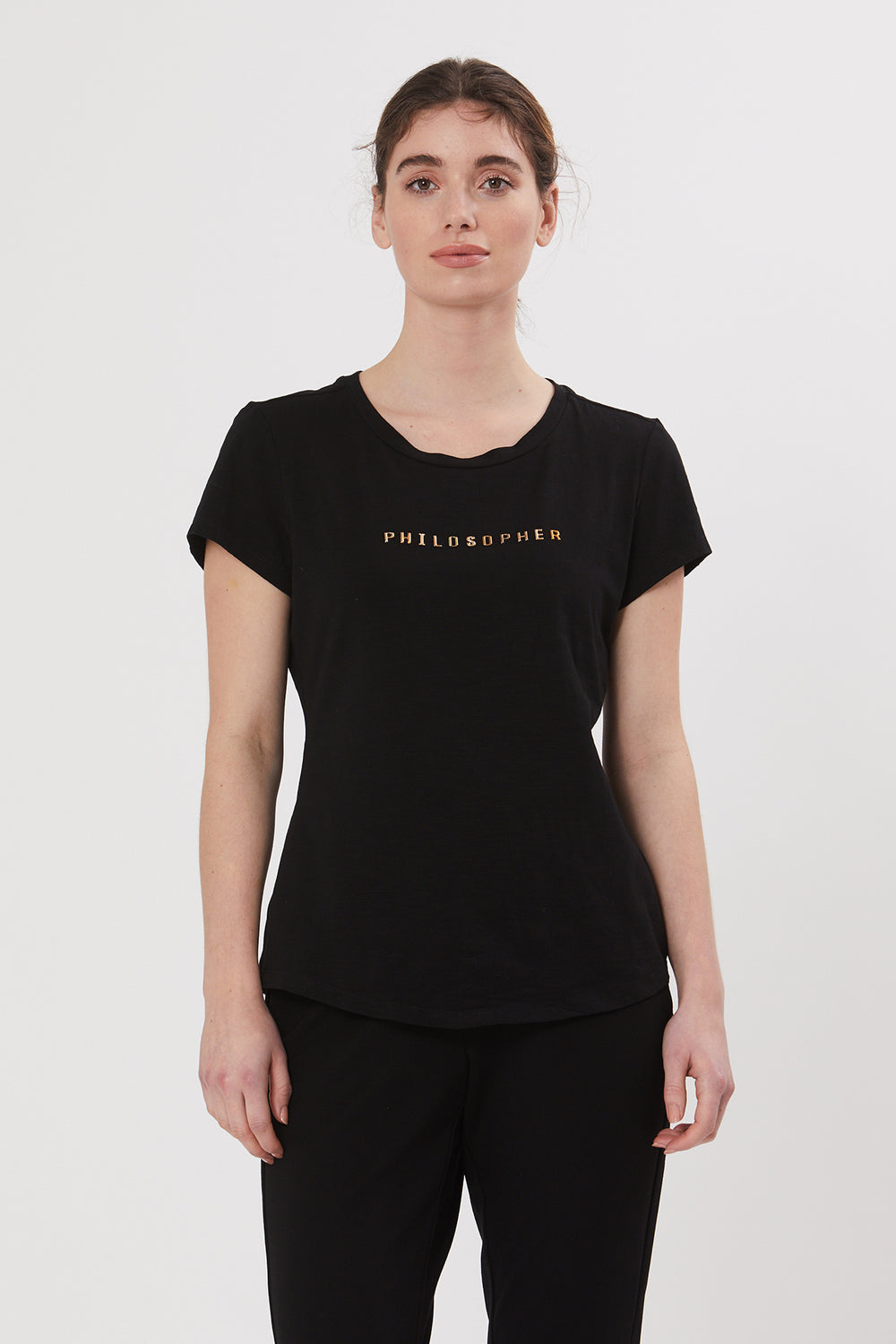 PBO Philosopher T-shirt T-SHIRTS Sort