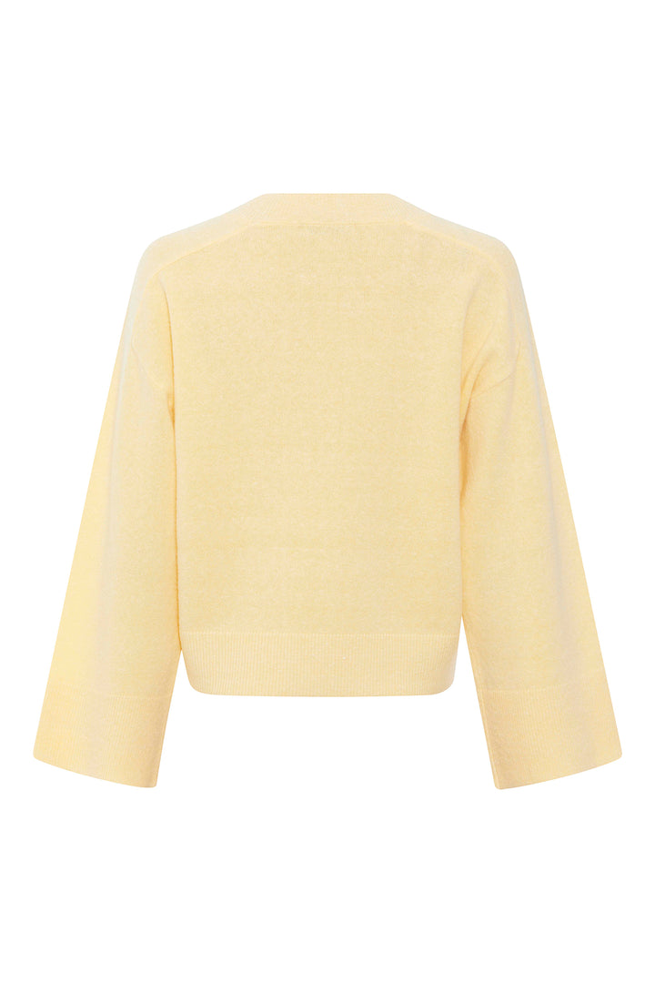 PBO Prio striktrøje KNITWEAR, HEAVY 703 Soft yellow