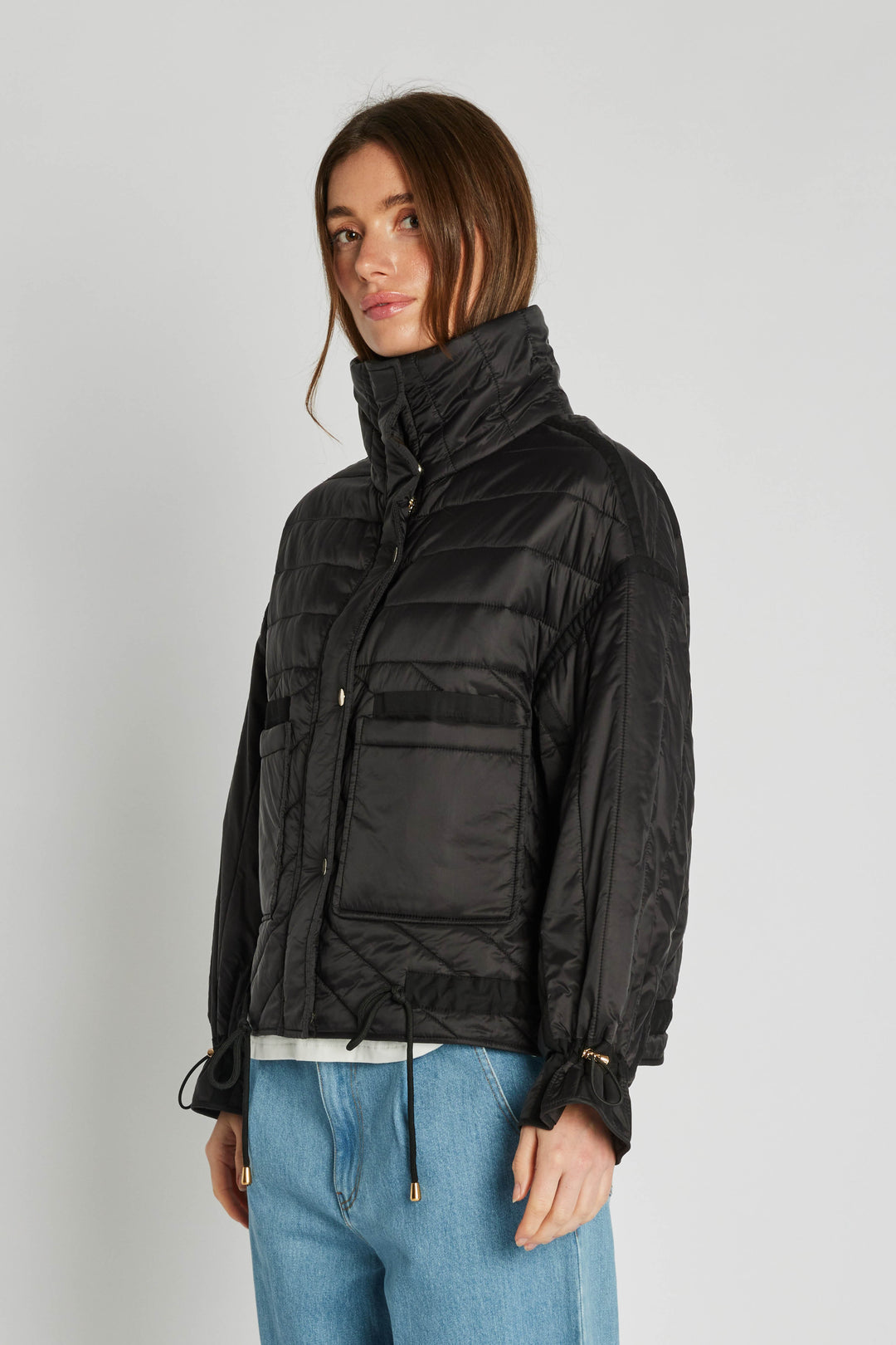 PBO Puffy Frida jakke OUTERWEAR, LIGHT Sort