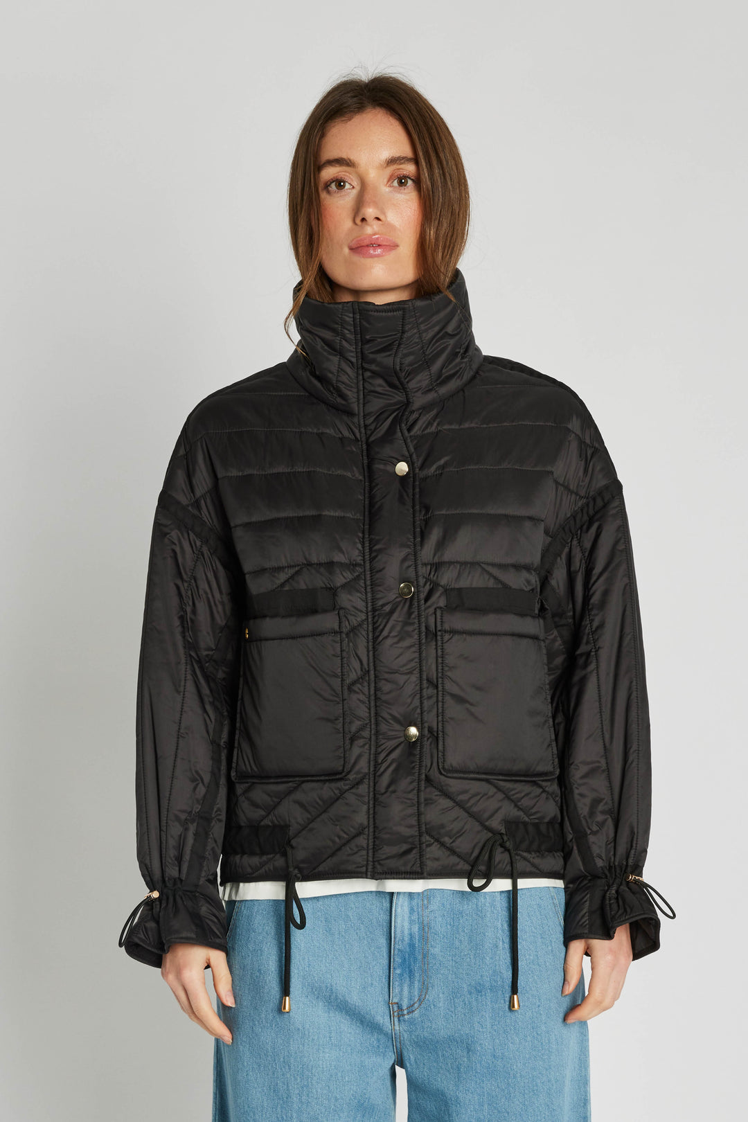 PBO Puffy Frida jakke OUTERWEAR, LIGHT Sort