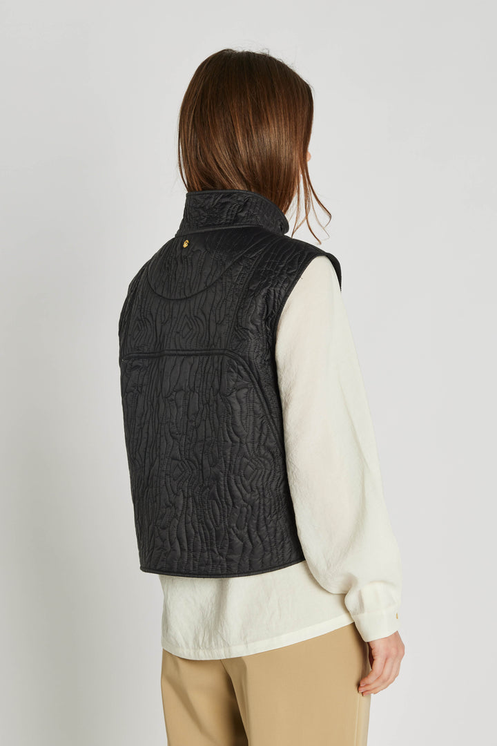 PBO Puffy Timber vest WAISTCOATS Sort