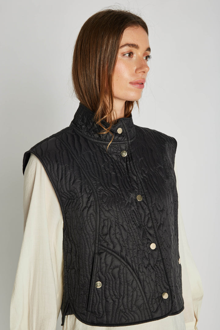 PBO Puffy Timber vest WAISTCOATS Sort