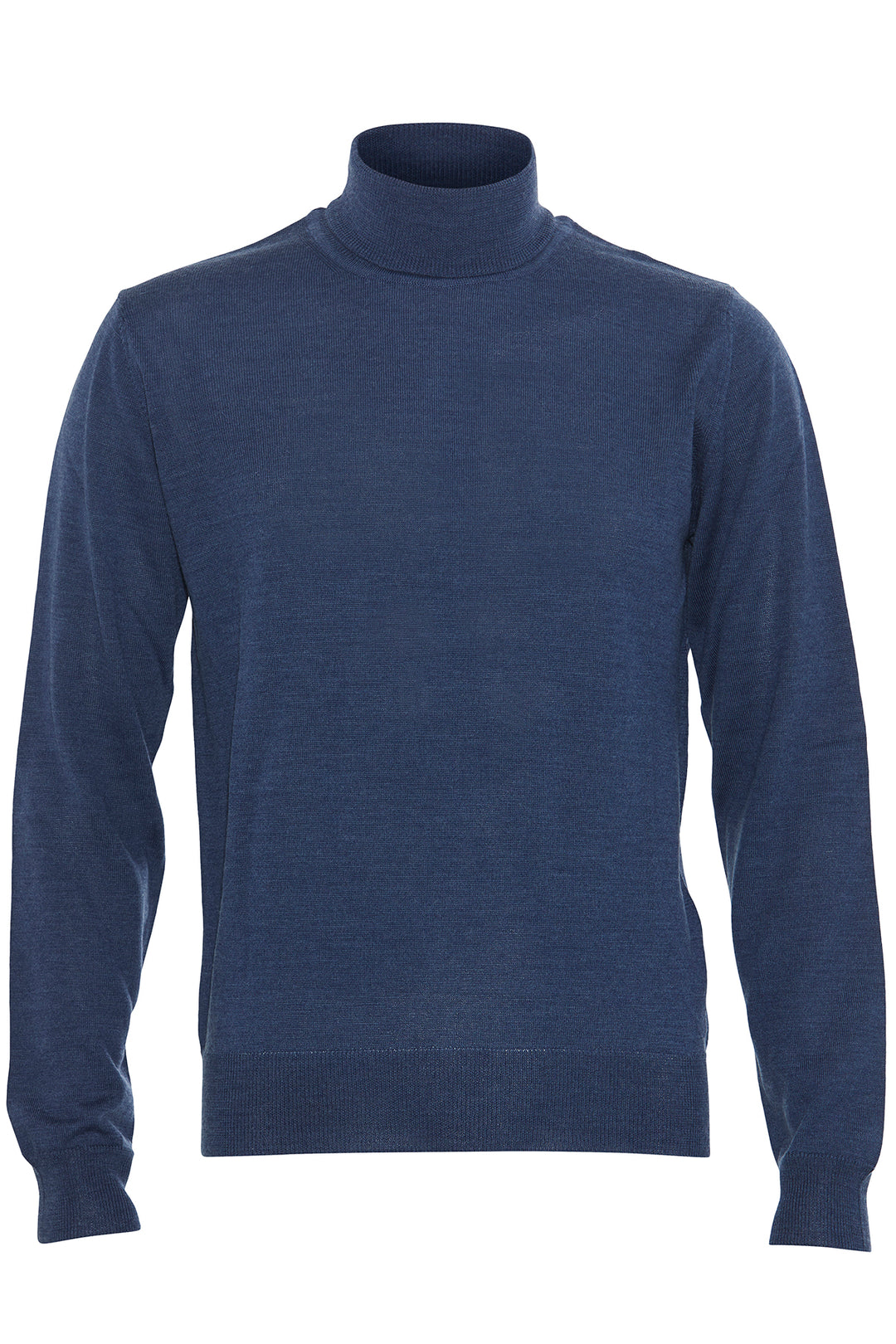 PBO Men Roll-Neck KNITWEAR, LIGHT 24 Blue