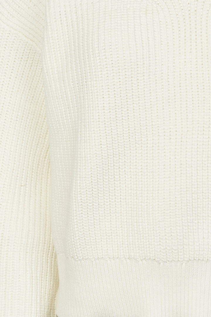 PBO Romilla striktrøje KNITWEAR, HEAVY 101 Star white