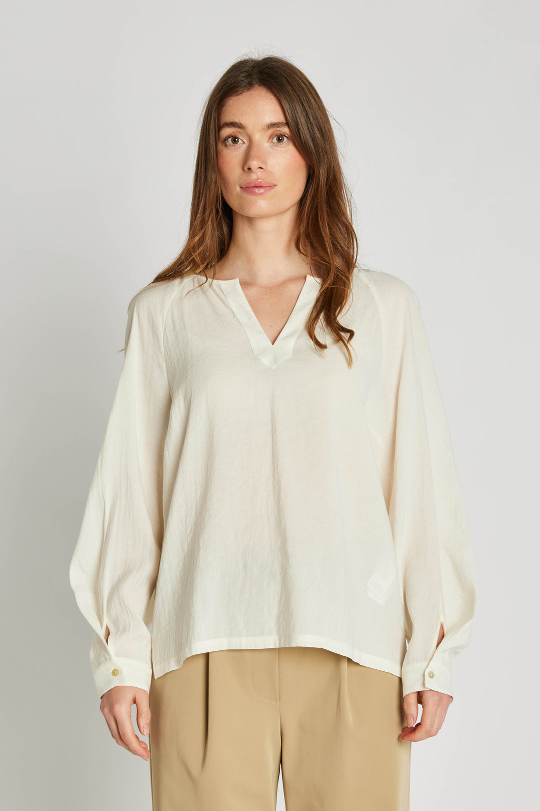 PBO Sara Maramo bluse BLOUSE 101 Star white