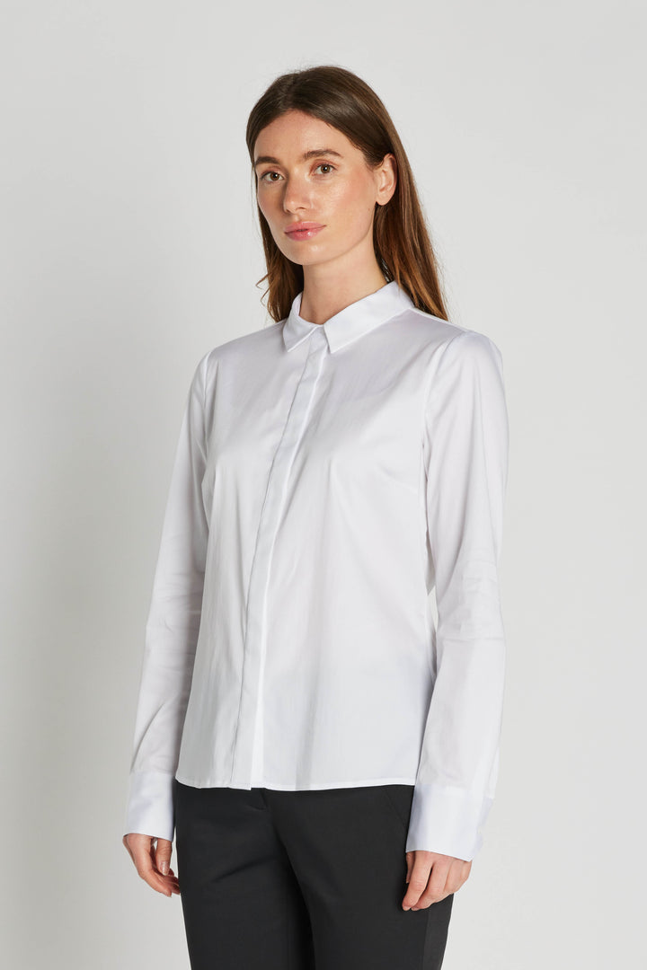 PBO Cotty Siggi skjorte SHIRTS 01 White