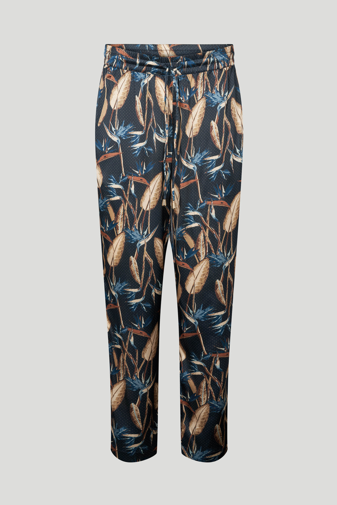 PBO Silky Camp bukser TROUSERS 862 Blue print