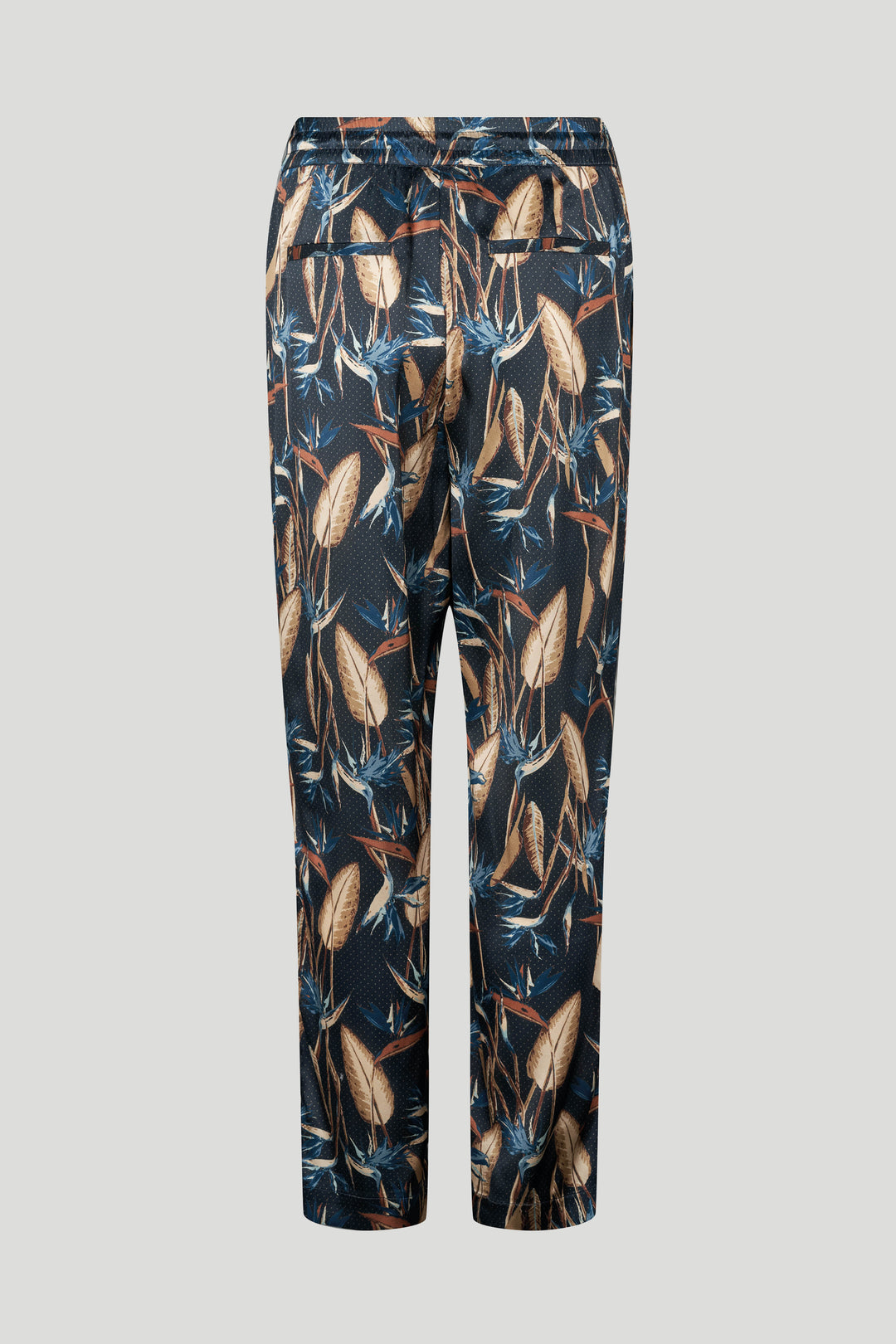 PBO Silky Camp bukser TROUSERS 862 Blue print