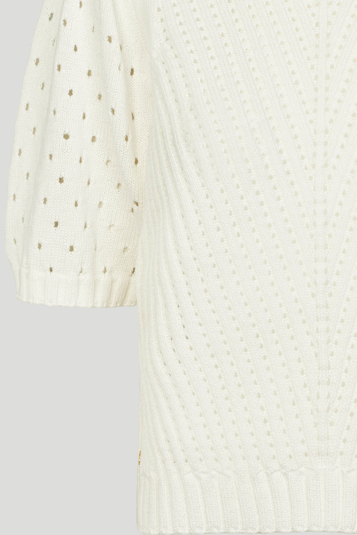 PBO Somma striktrøje KNITWEAR, HEAVY 101 Star white