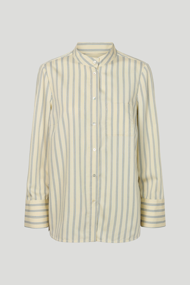 PBO Stio skjorte SHIRTS 943 Blue stripe