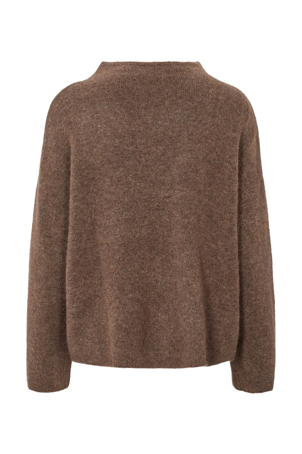 PBO Svera striktrøje KNITWEAR, HEAVY 163 Chocolate brown