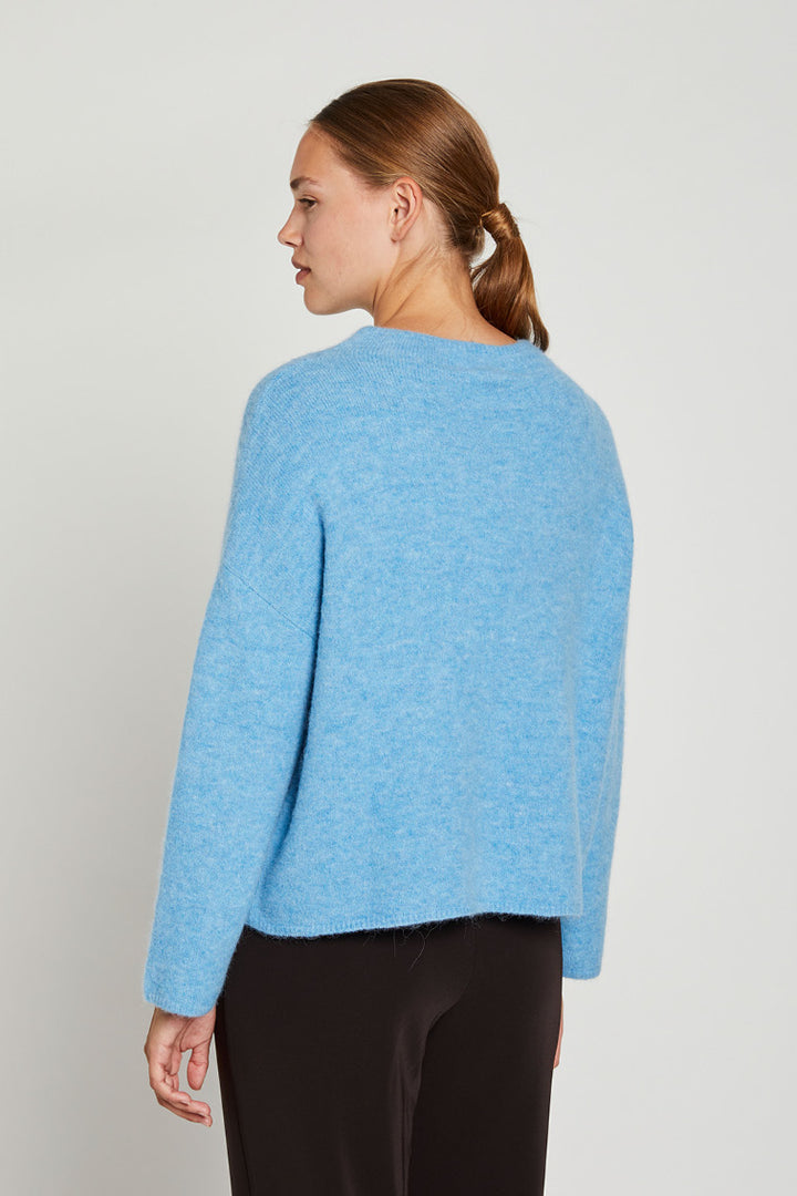 PBO Svera striktrøje KNITWEAR, HEAVY 212 Sky diver