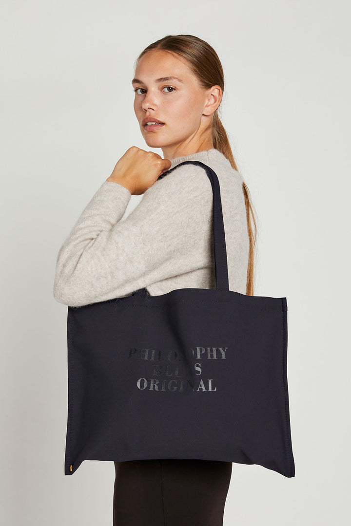 PBO Jubilee The tote bag ACCESSORIES 30 Navy