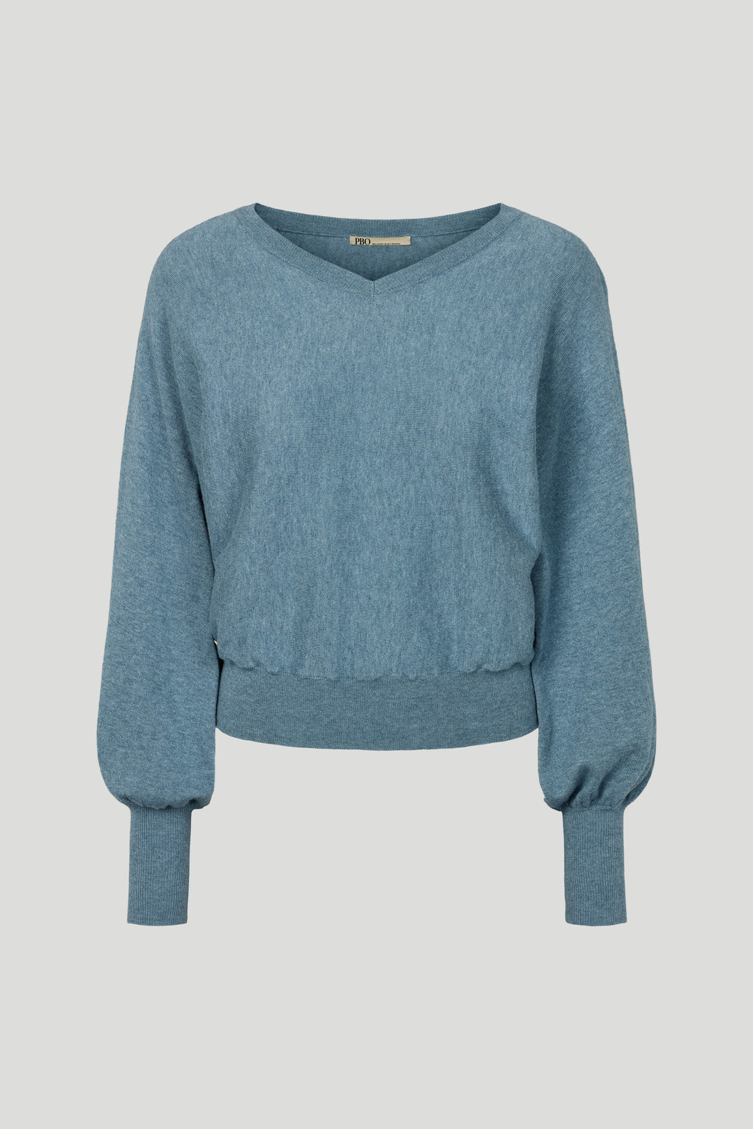 PBO Thyra strikbluse KNITWEAR, LIGHT 241 Spring lake