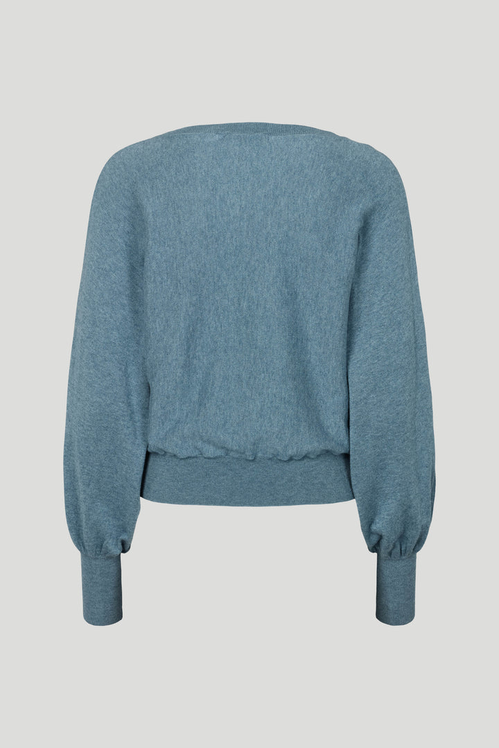 PBO Thyra strikbluse KNITWEAR, LIGHT 241 Spring lake