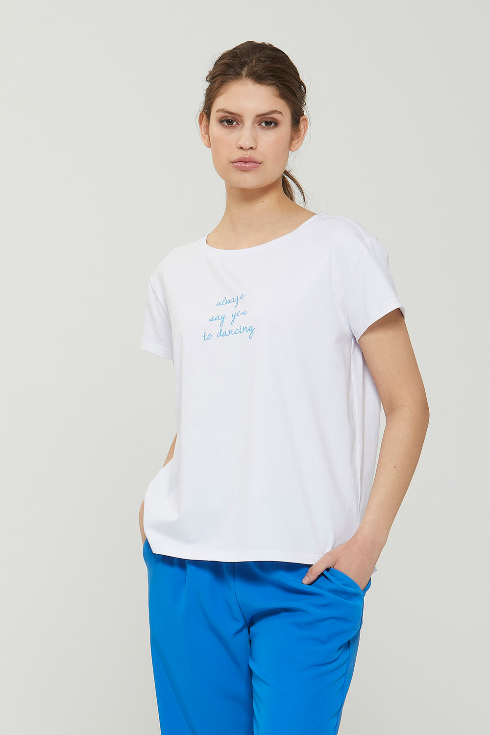 PBO Yes T-shirt T-SHIRTS 01 White