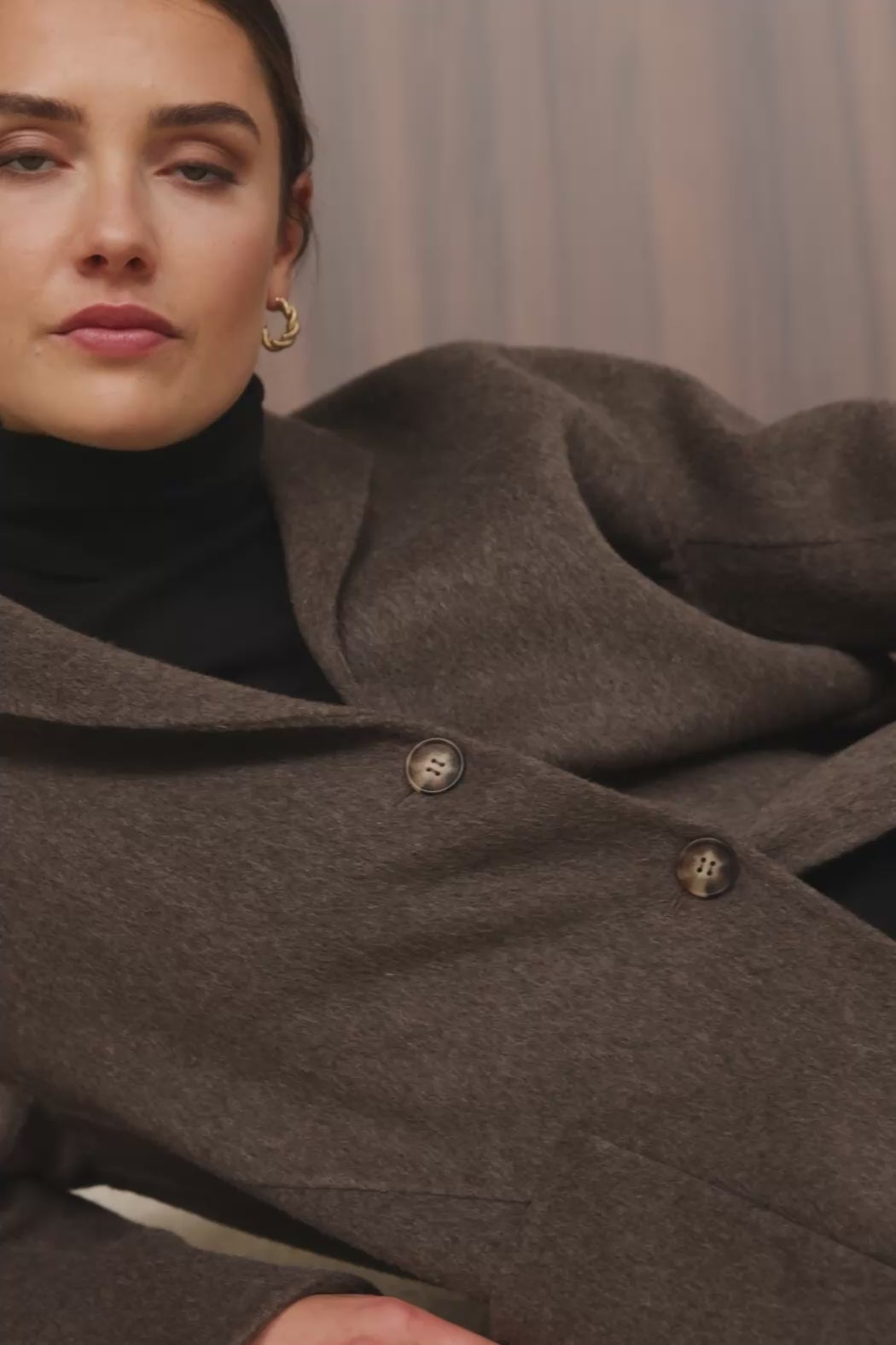 PBO PBORamona frakke OUTERWEAR 15 Walnut