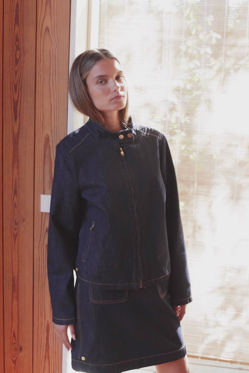 PBO PBOVidana denimjakke OUTERWEAR 253 Dark denim