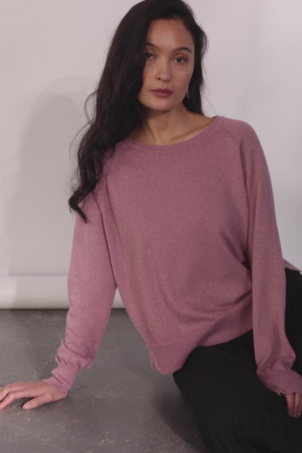 PBO PBOBekka striktrøje KNITWEAR, LIGHT 378 Mellow mauve