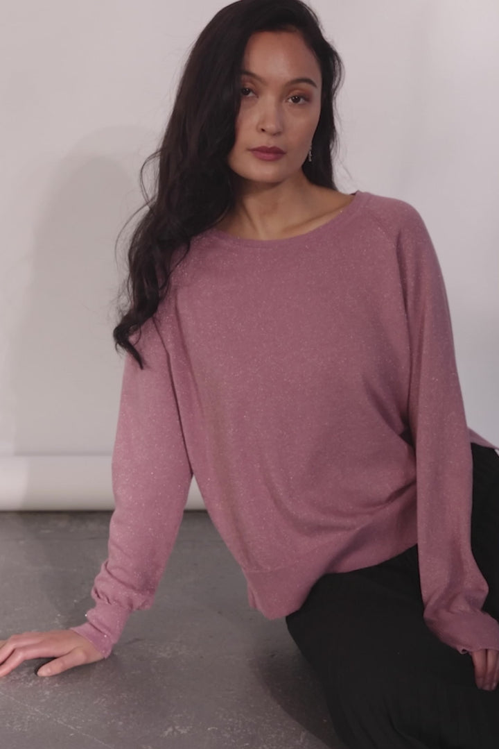PBO PBOBekka striktrøje KNITWEAR, LIGHT 378 Mellow mauve