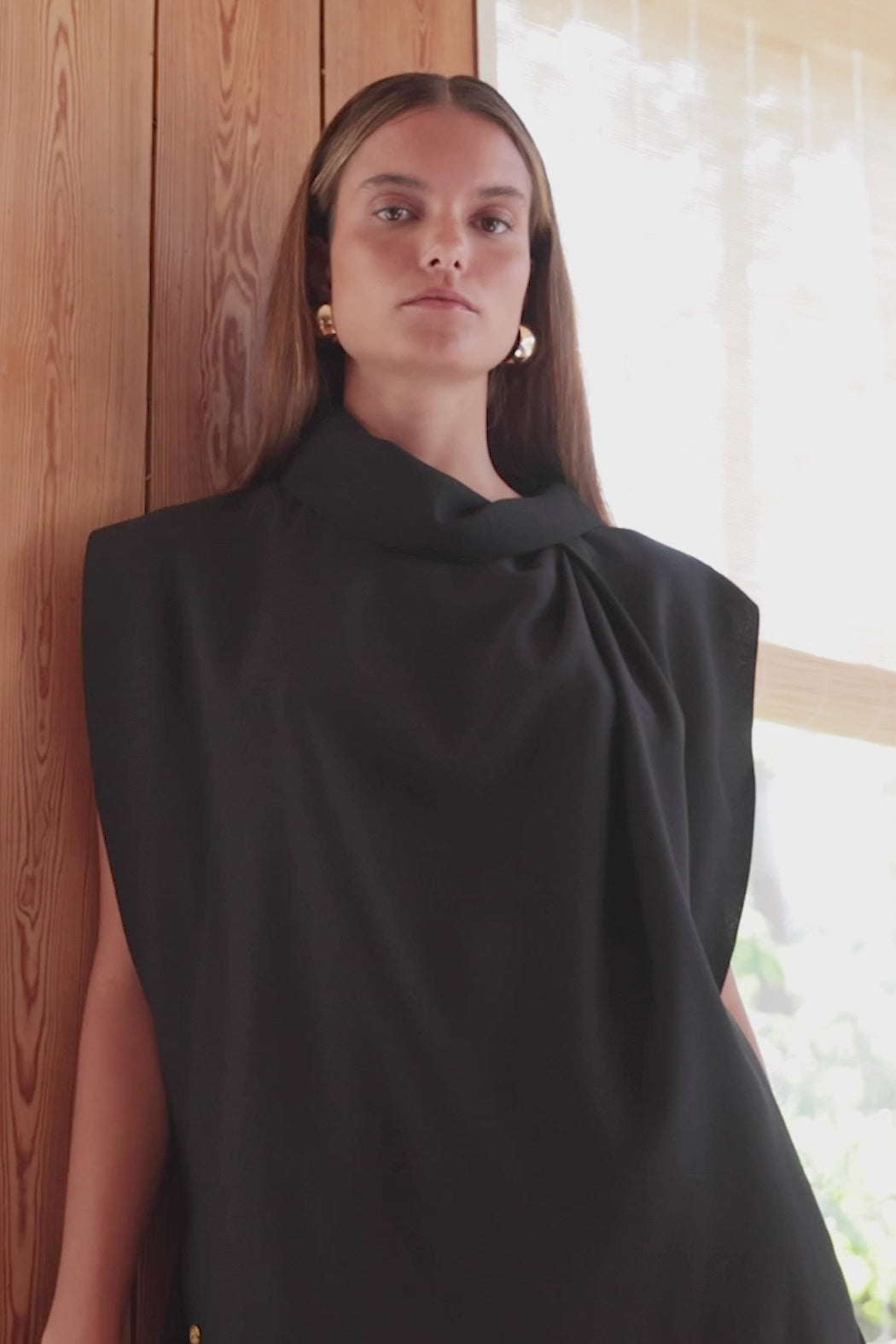 PBO PBOLaio bluse BLOUSE Sort