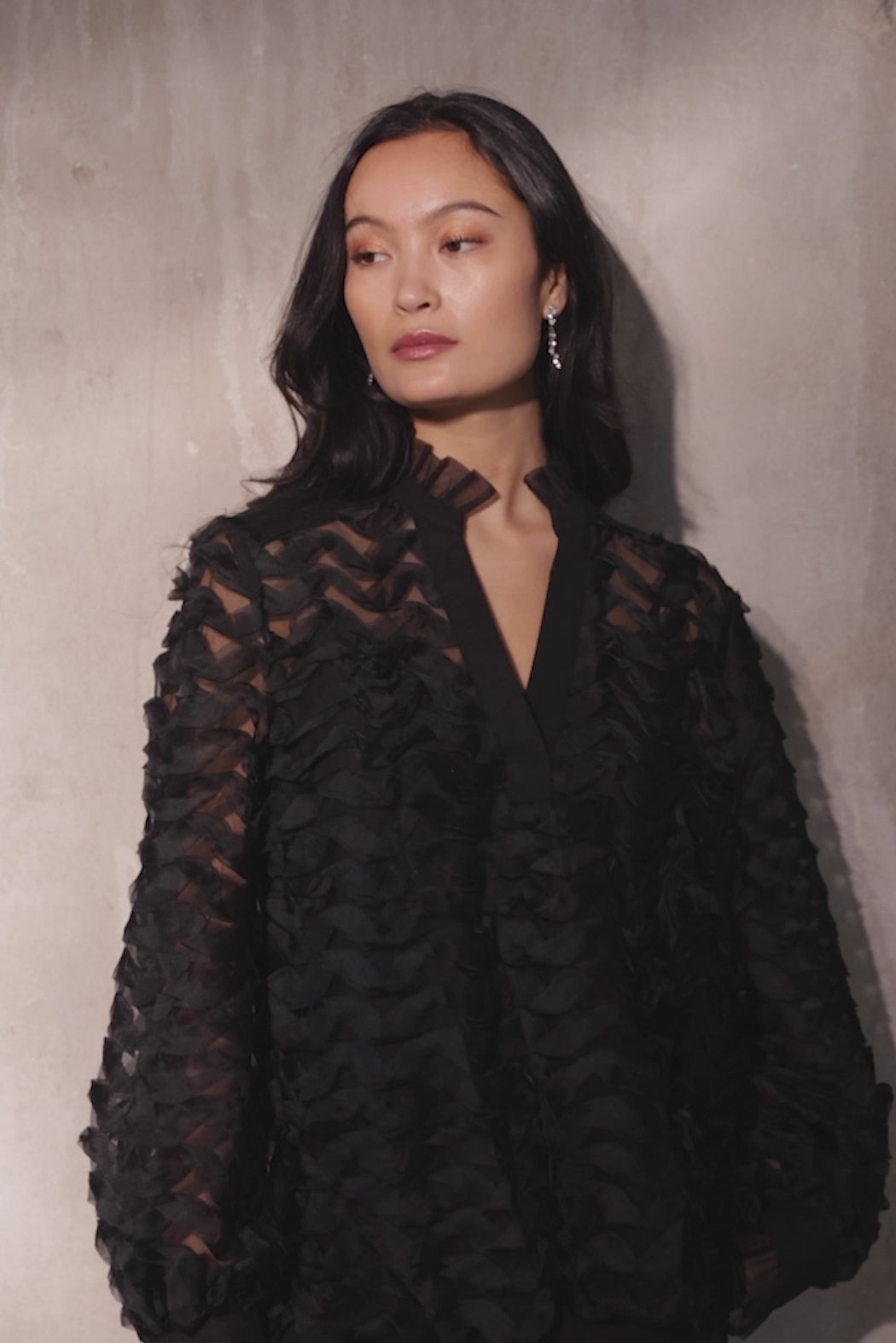 PBO PBOBina bluse BLOUSE Sort